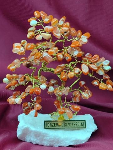 Drzewko szcz�cia z karneolu